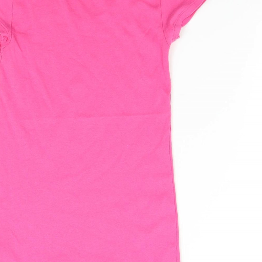Peacocks Womens Pink   Basic T-Shirt Size 10