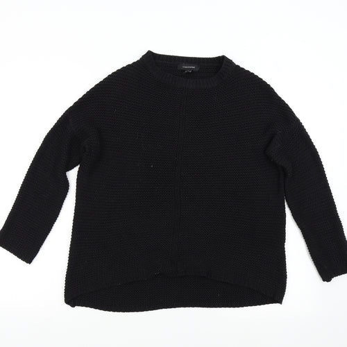 Primark Womens Black  Knit Pullover Jumper Size 6