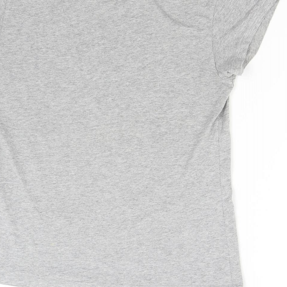 Primark Womens Grey Solid  Top Pyjama Top Size S