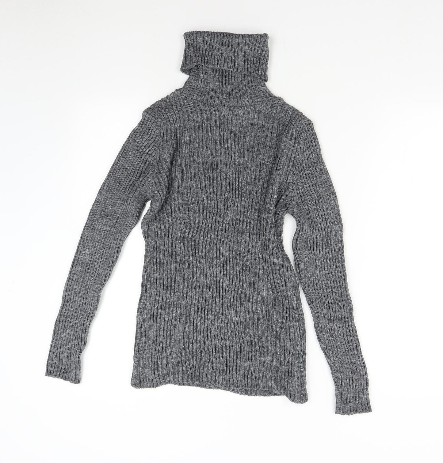 Preworn Womens Grey  Knit Pullover Jumper Size M