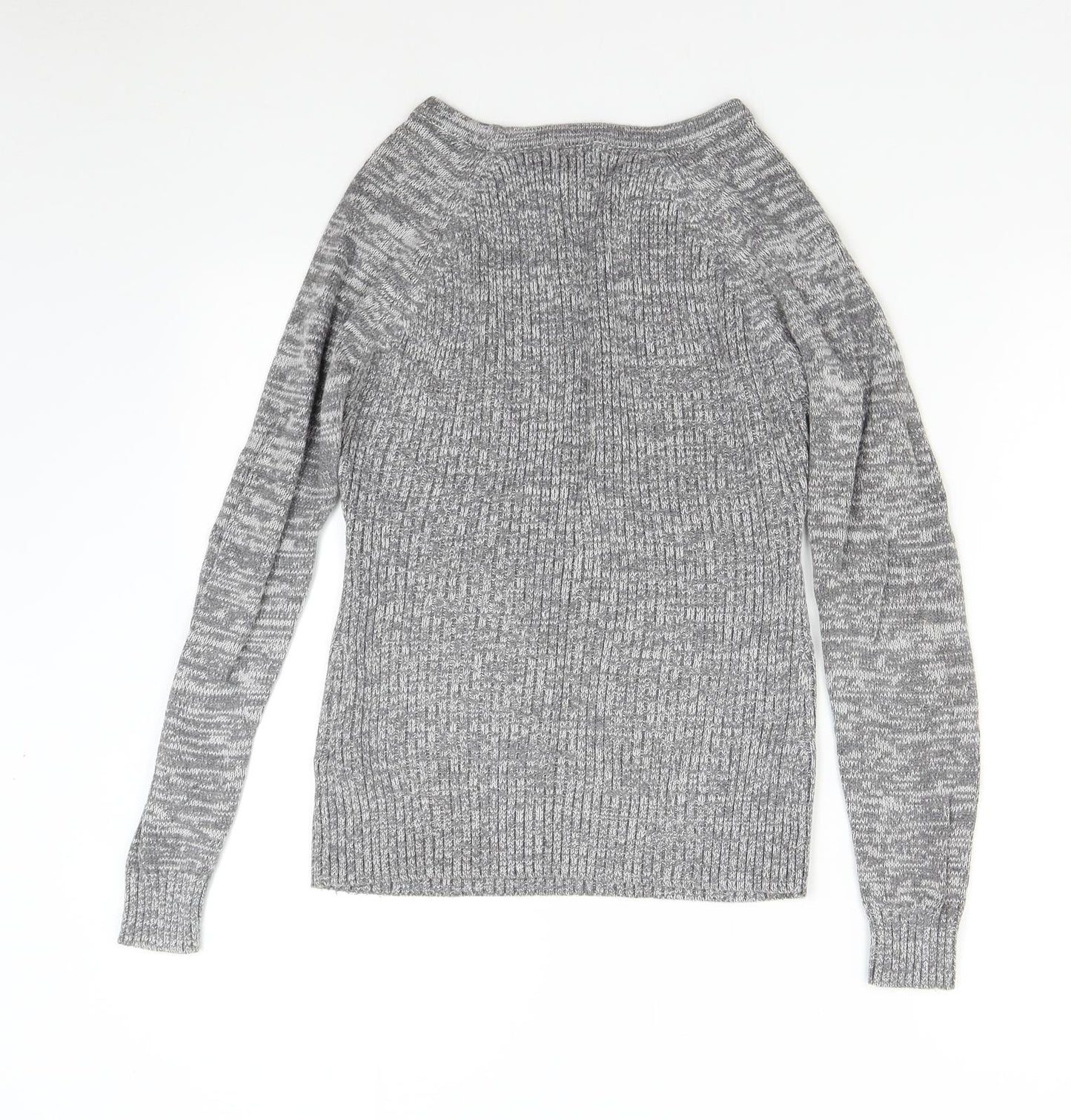 GUESS Womens Grey  Knit Pullover Jumper Size S