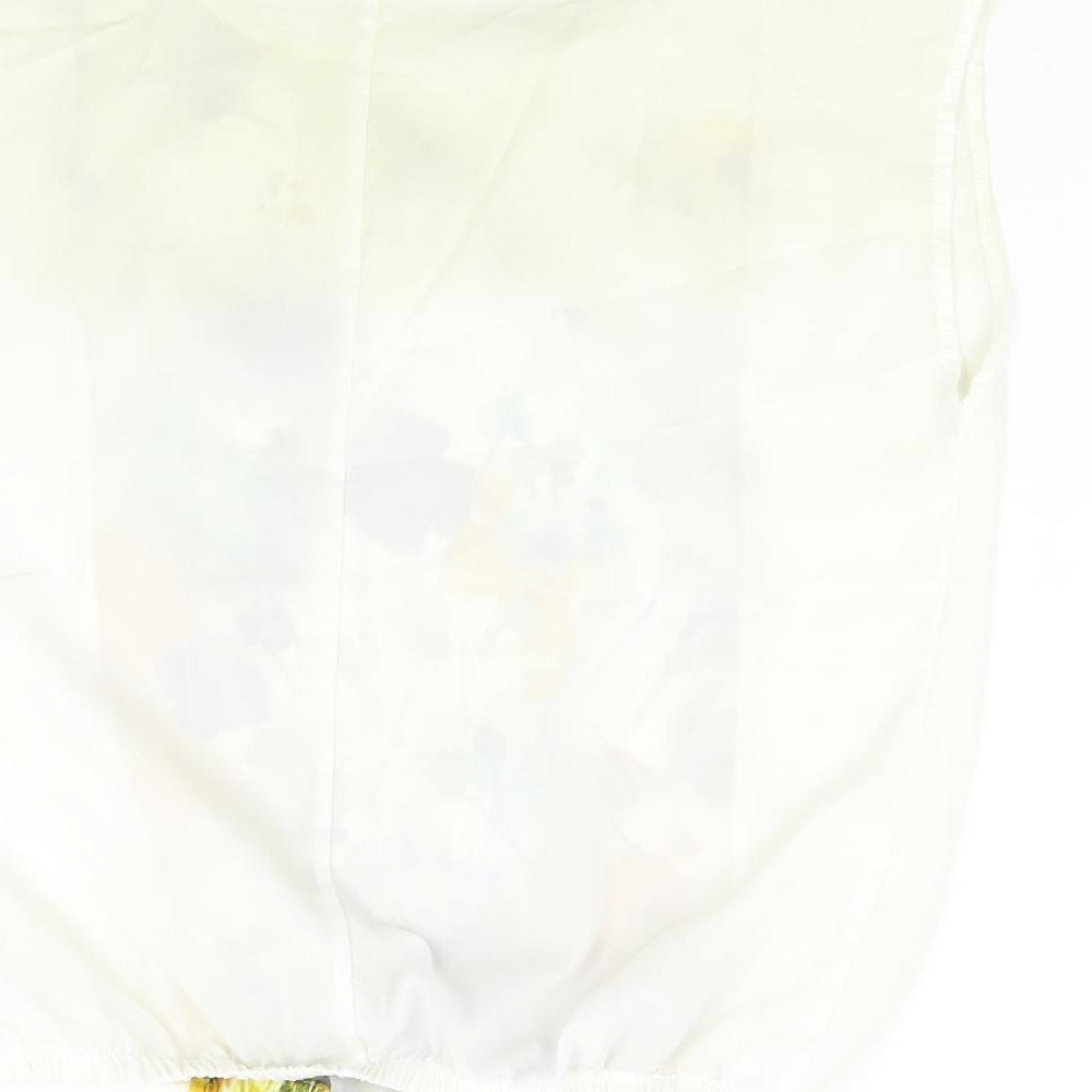 NEXT Womens Multicoloured Floral  Basic Blouse Size 8