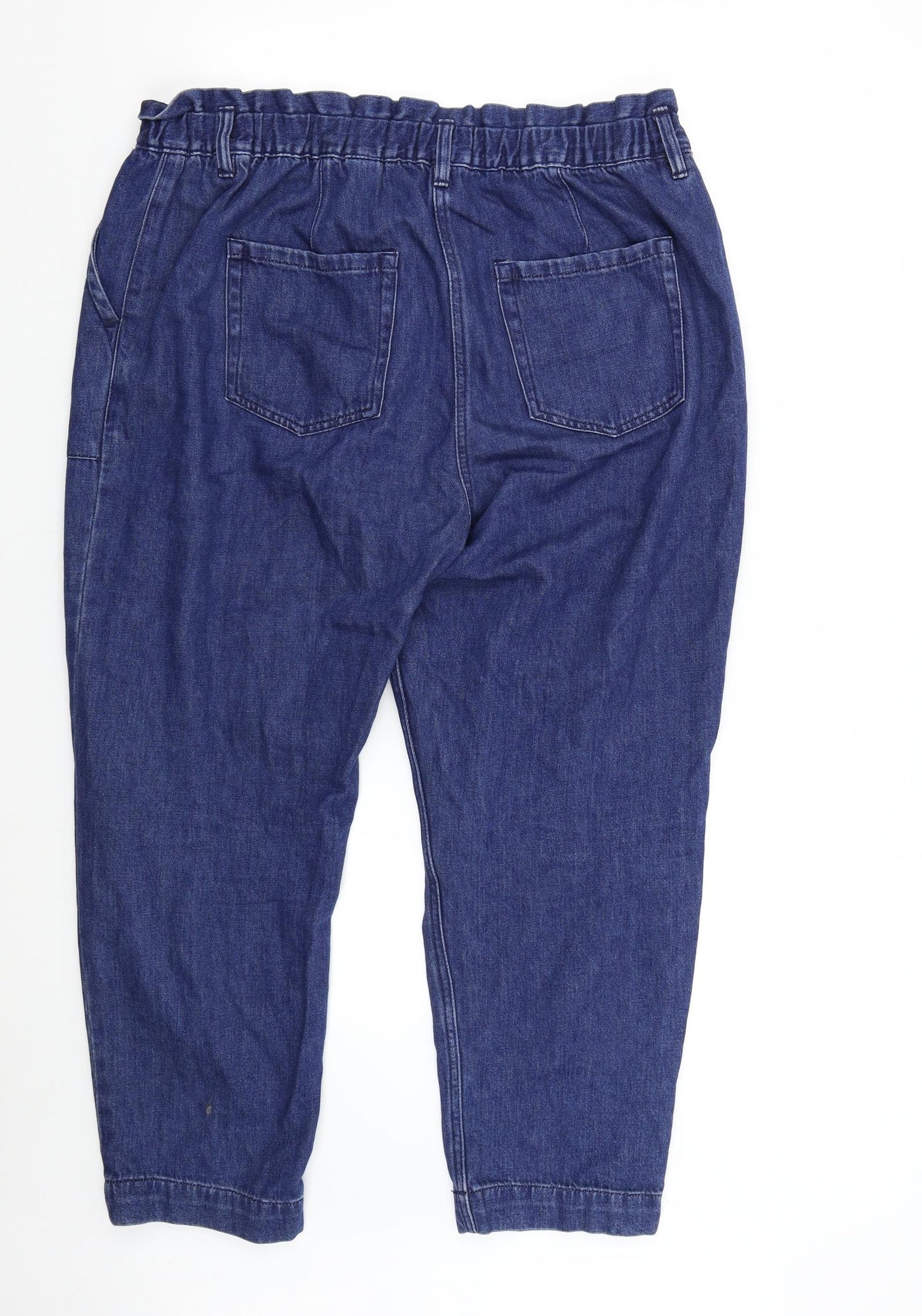 NEXT Womens Blue   Mom Jeans Size 18 L27 in