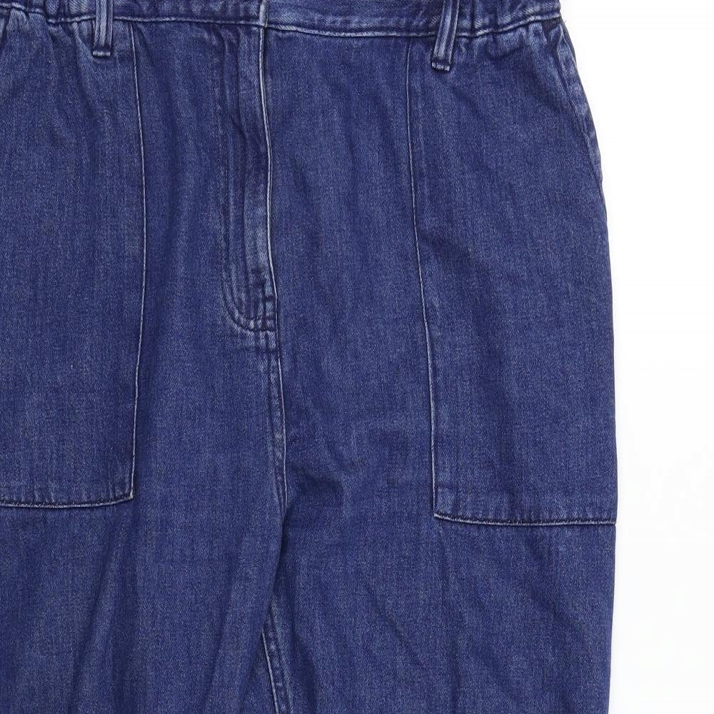 NEXT Womens Blue   Mom Jeans Size 18 L27 in