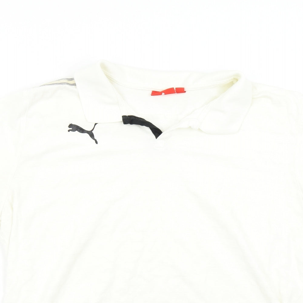 PUMA Mens White    Polo Size XL