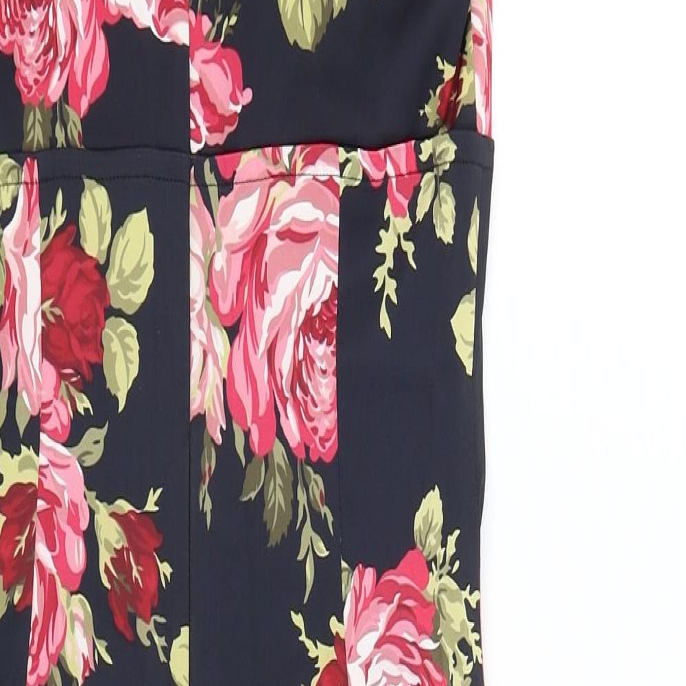Karen Millen Womens Multicoloured Floral  Shift  Size 10