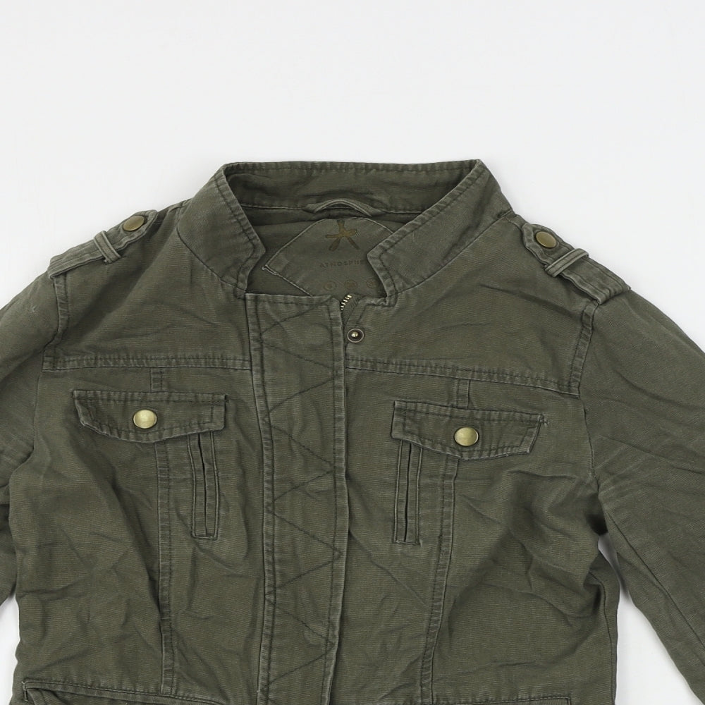 Atmosphere  Womens Green   Jacket Coat Size 8