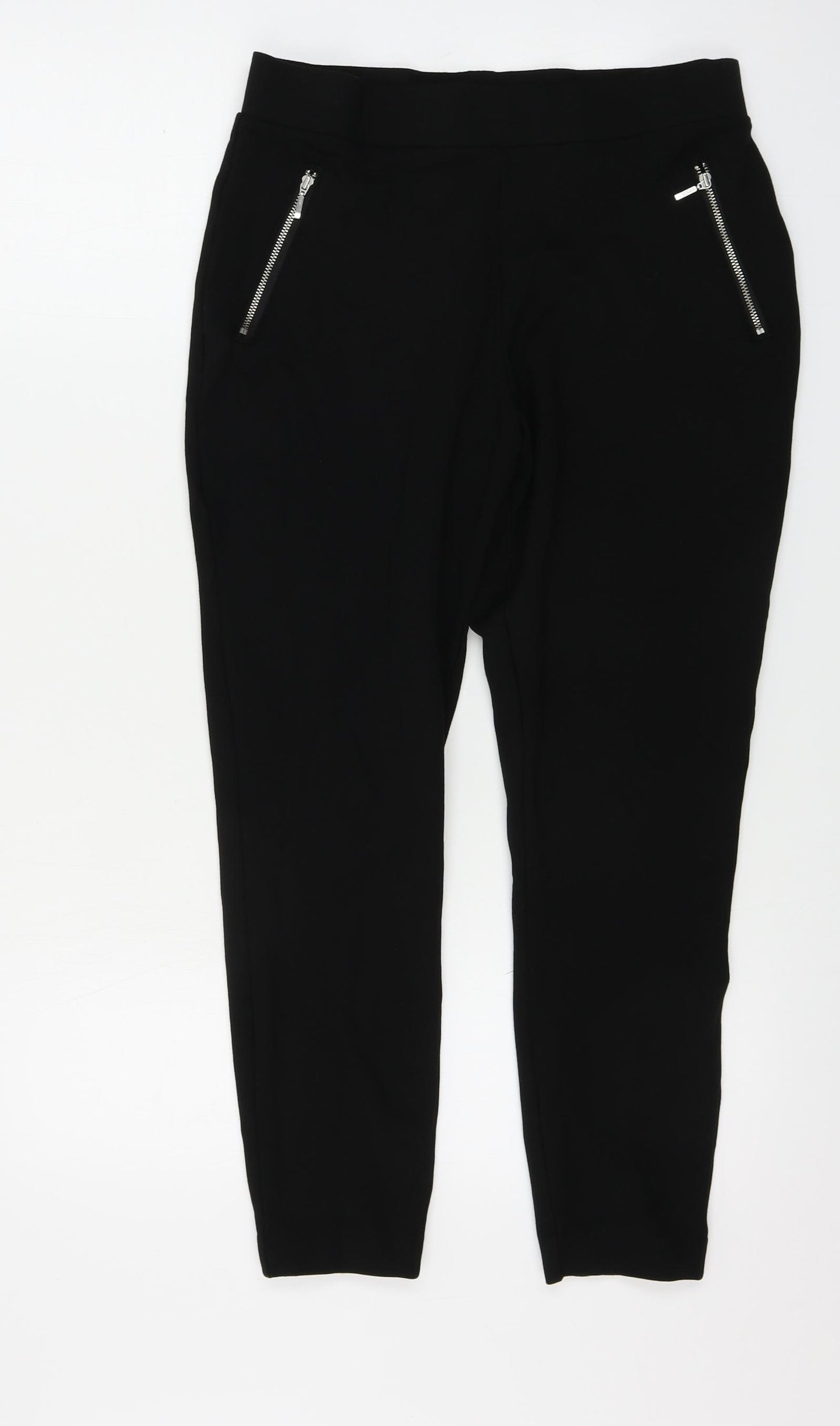 TU Womens Black   Trousers  Size 16 L23 in