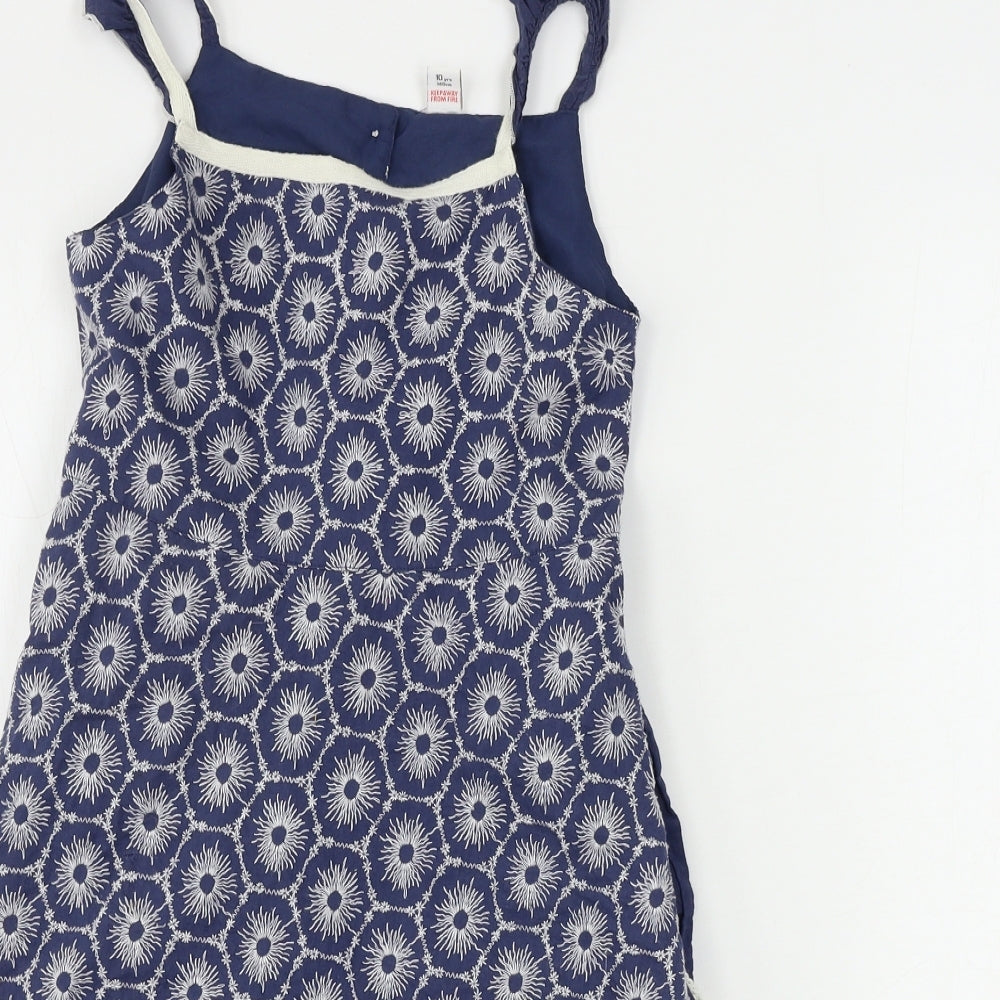 TU Girls Blue   A-Line  Size 10 Years