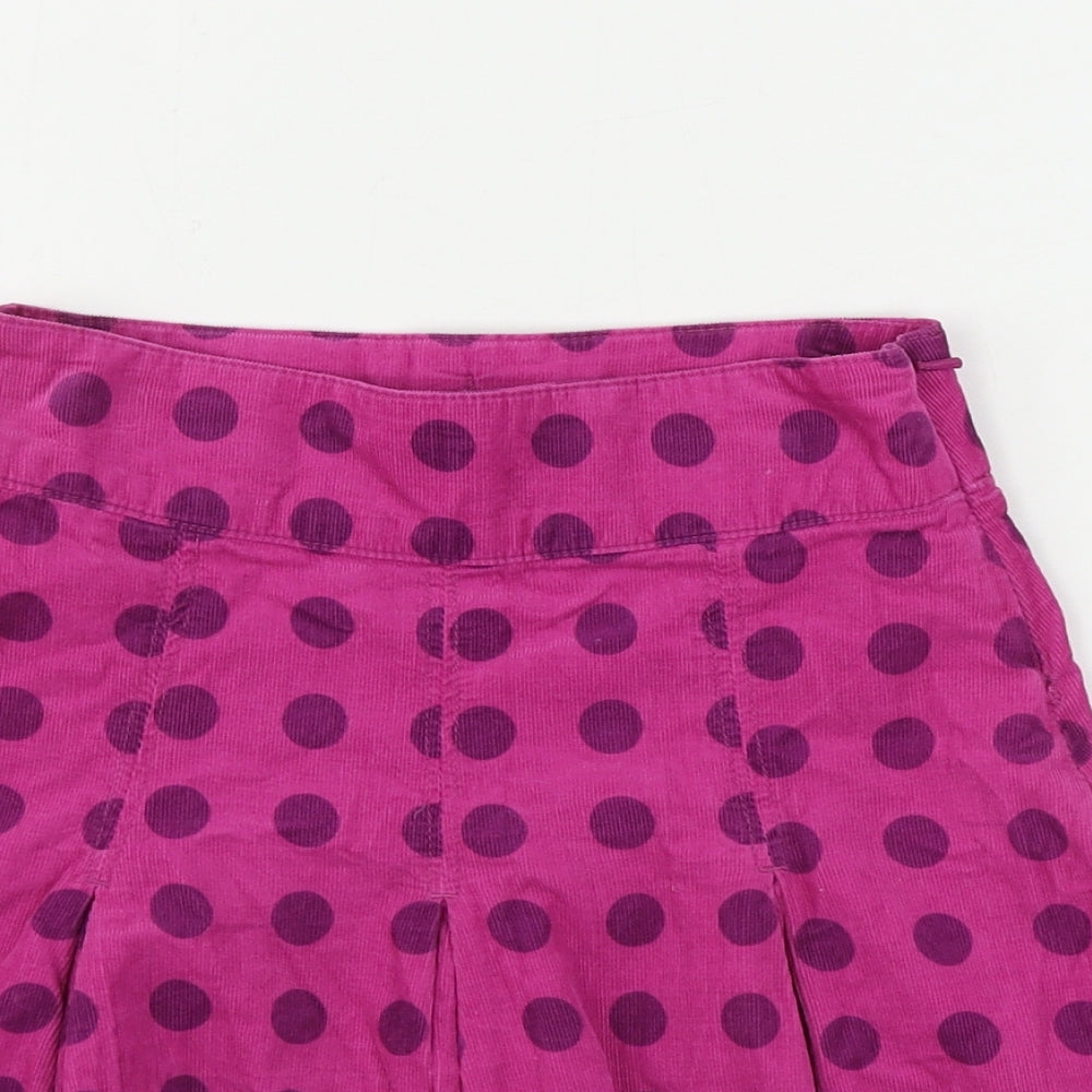 Zig-Zag Girls Pink Polka Dot  A-Line Skirt Size 7-8 Years