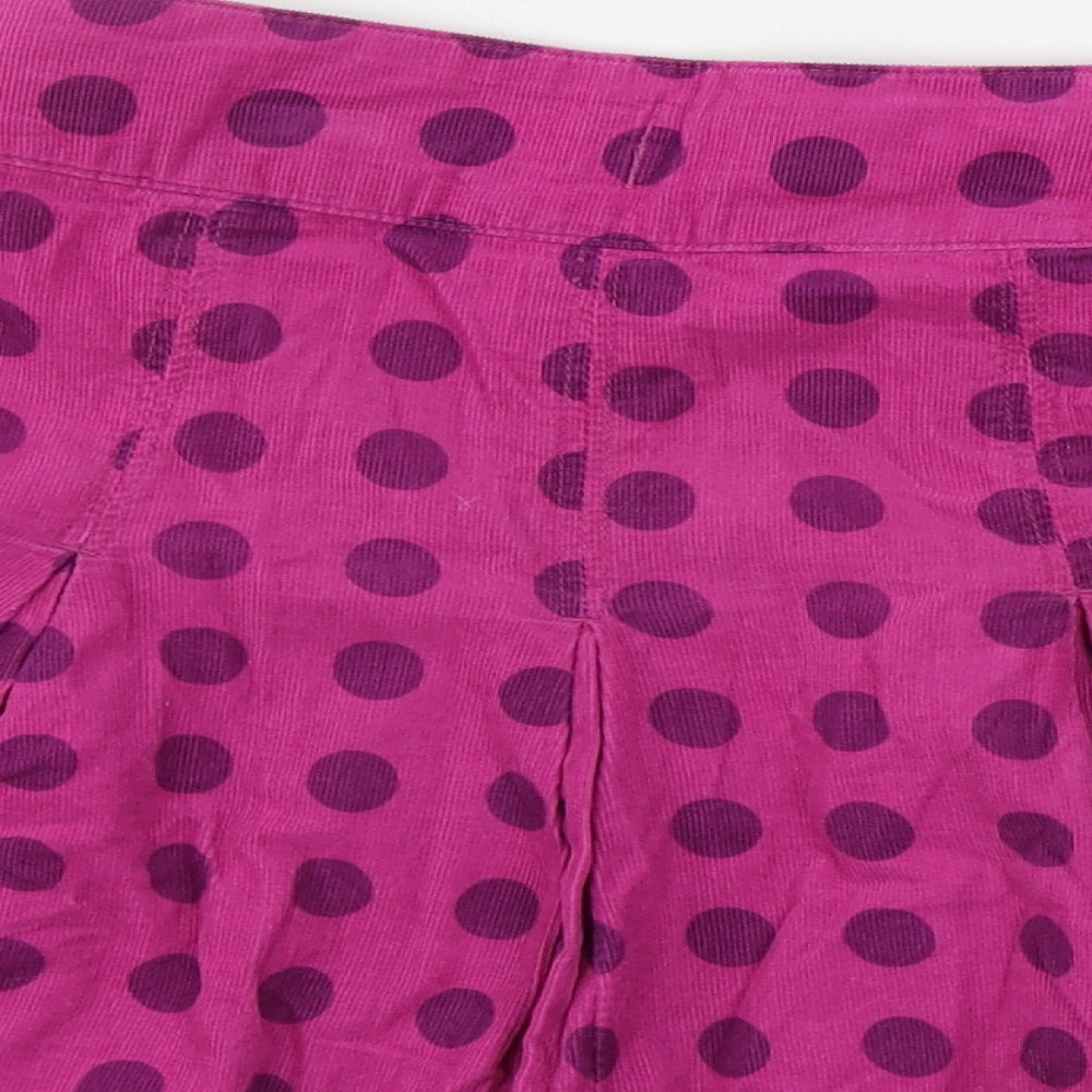 Zig-Zag Girls Pink Polka Dot  A-Line Skirt Size 7-8 Years