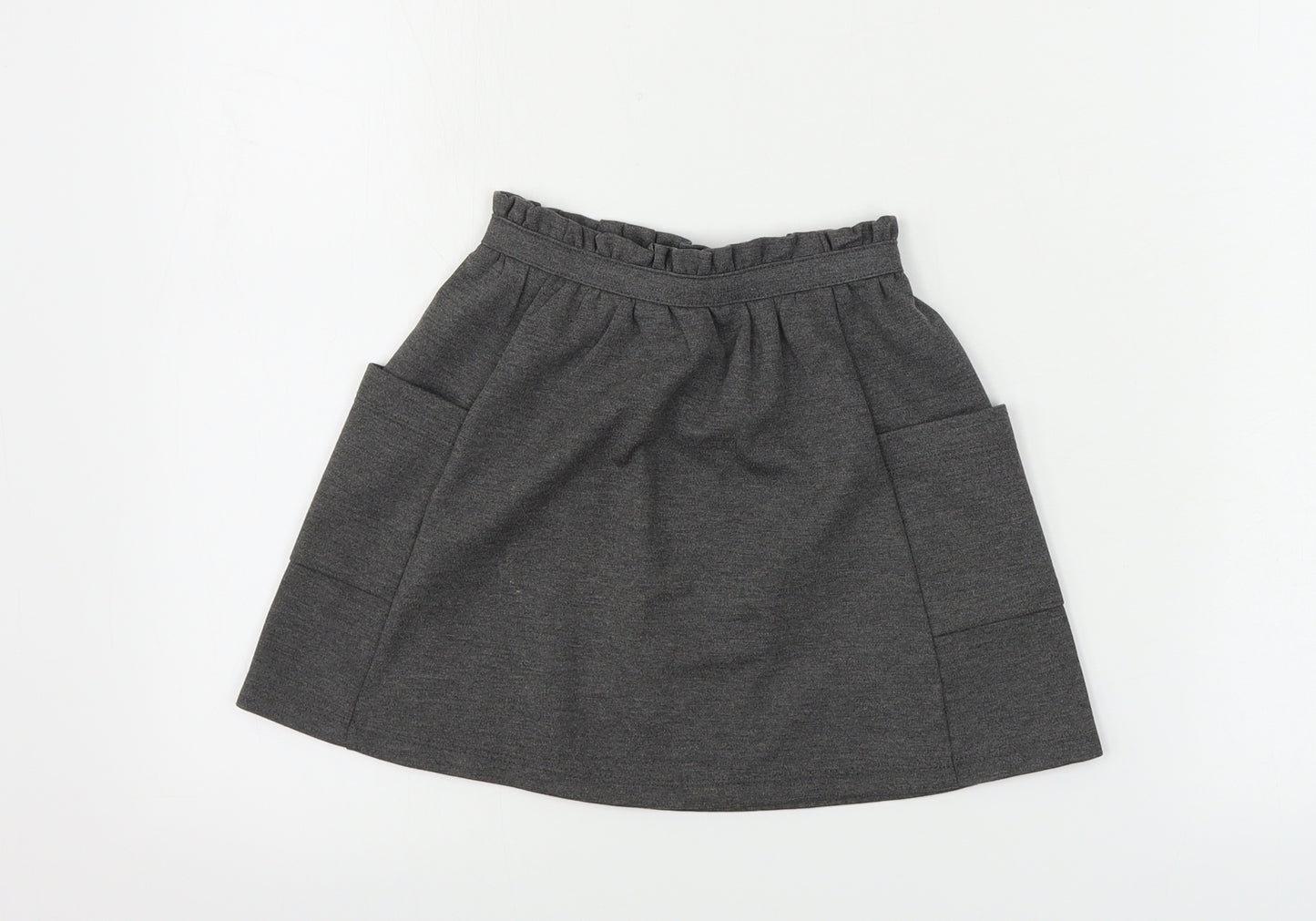 George  Girls Grey   A-Line Skirt Size 3-4 Years