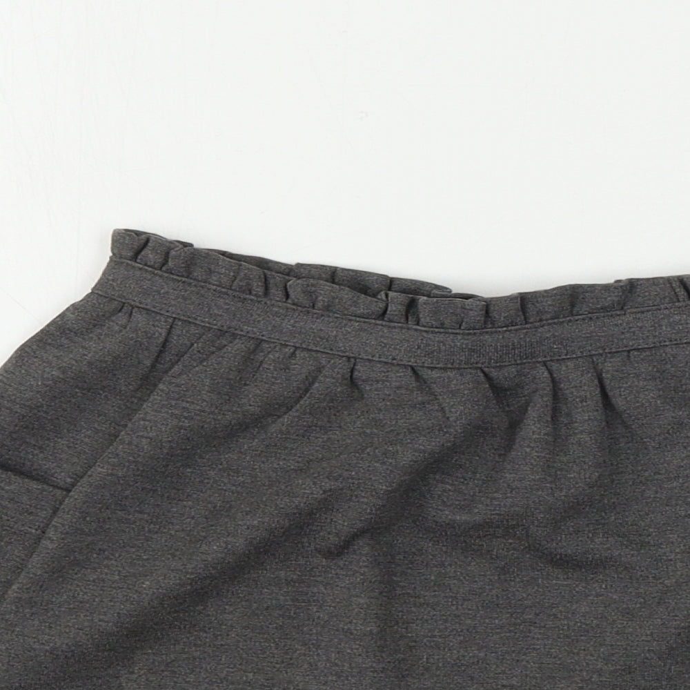 George  Girls Grey   A-Line Skirt Size 3-4 Years