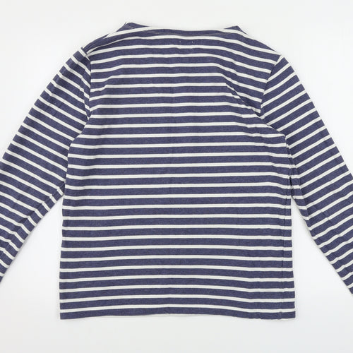 ASOS  Womens Blue Striped  Pullover Jumper Size L