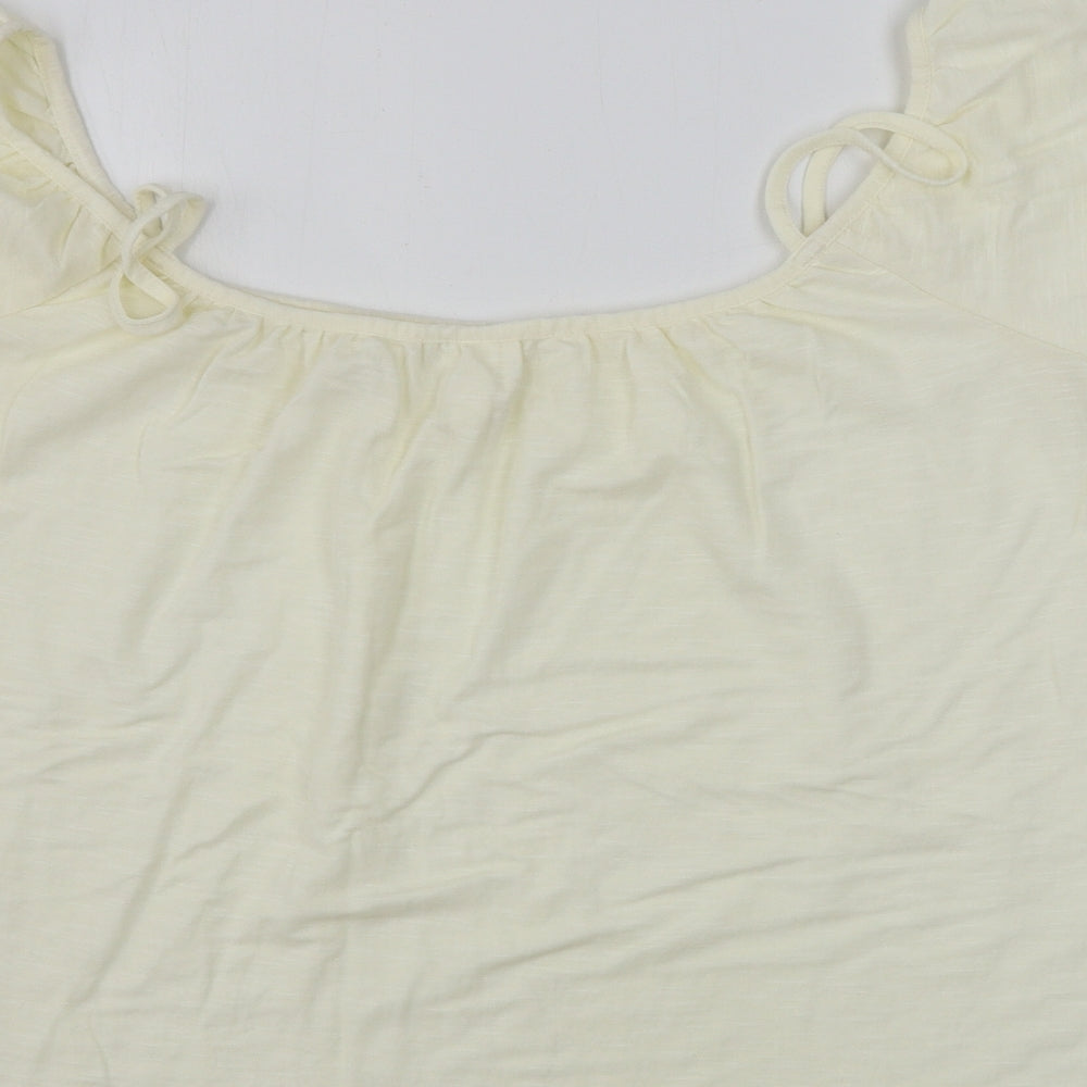 H&M  Womens Beige   Basic Blouse Size L