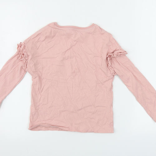 NEXT  Girls Pink   Basic T-Shirt Size 9 Years
