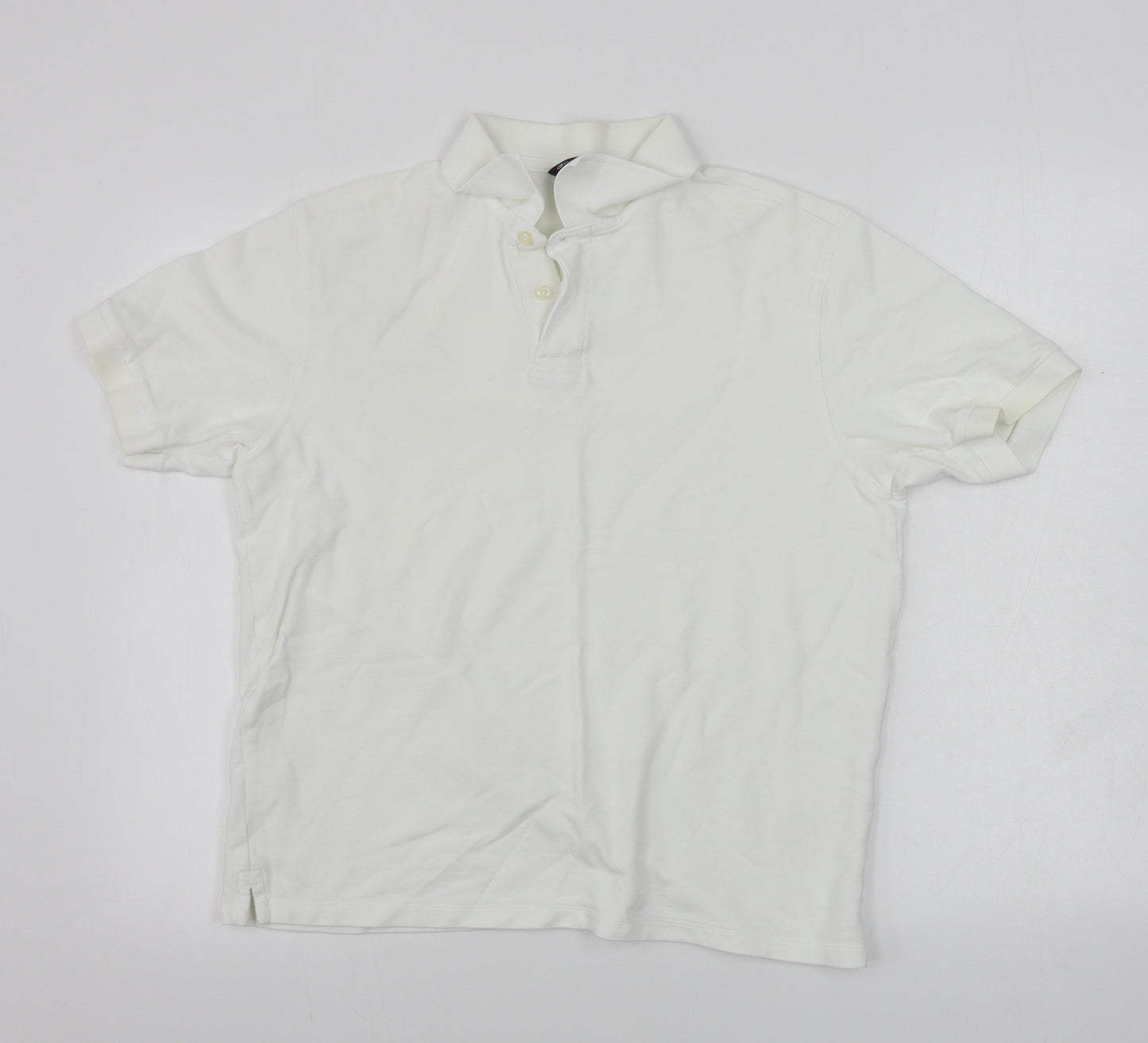 Marks and Spencer  Mens White    Polo Size M