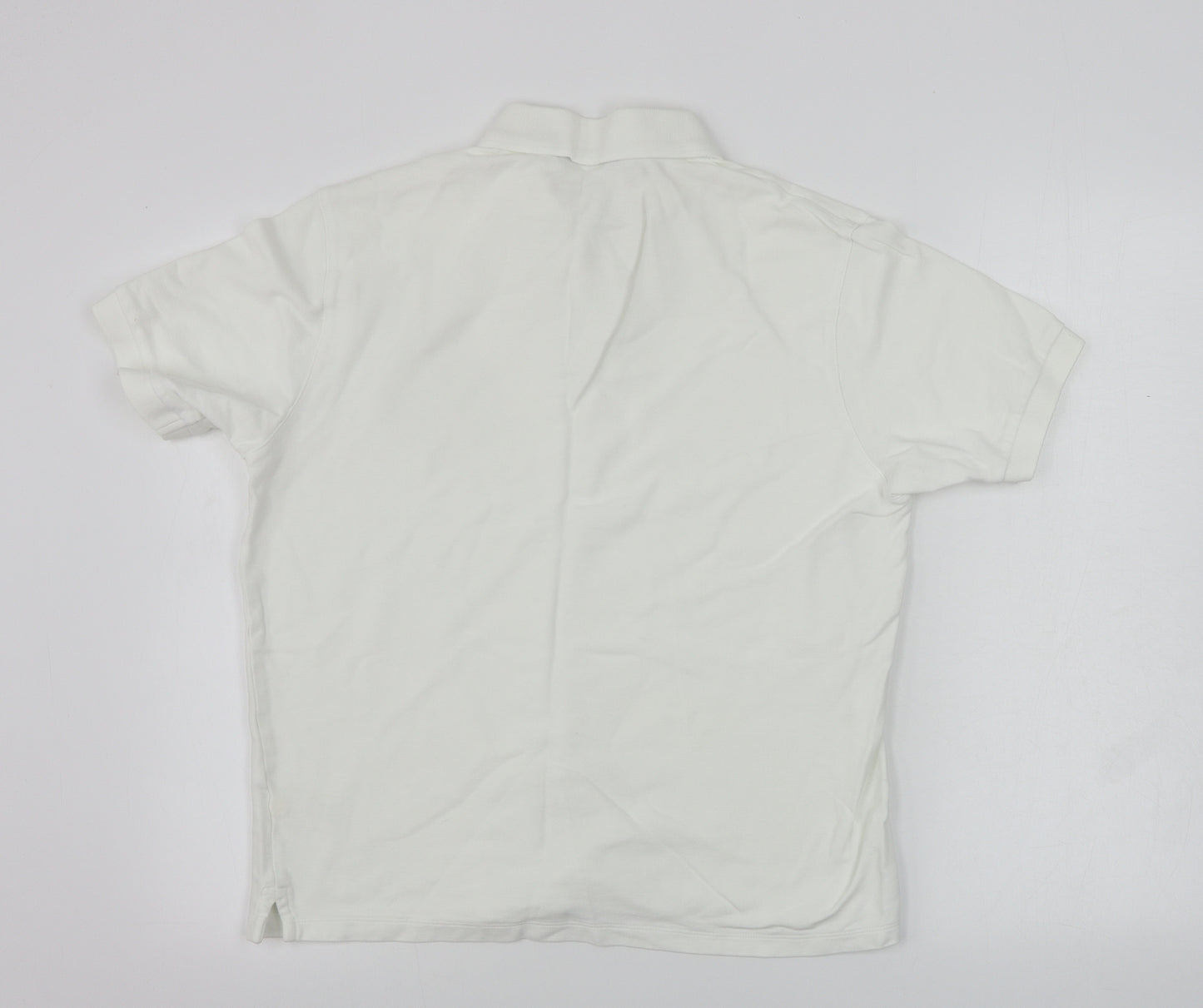 Marks and Spencer  Mens White    Polo Size M