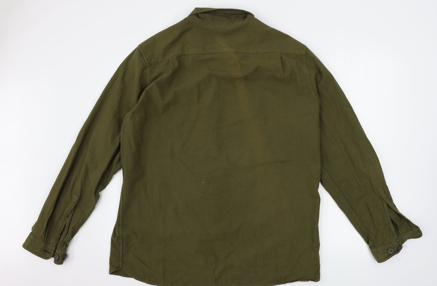 ASOS  Mens Green    Button-Up Size XL