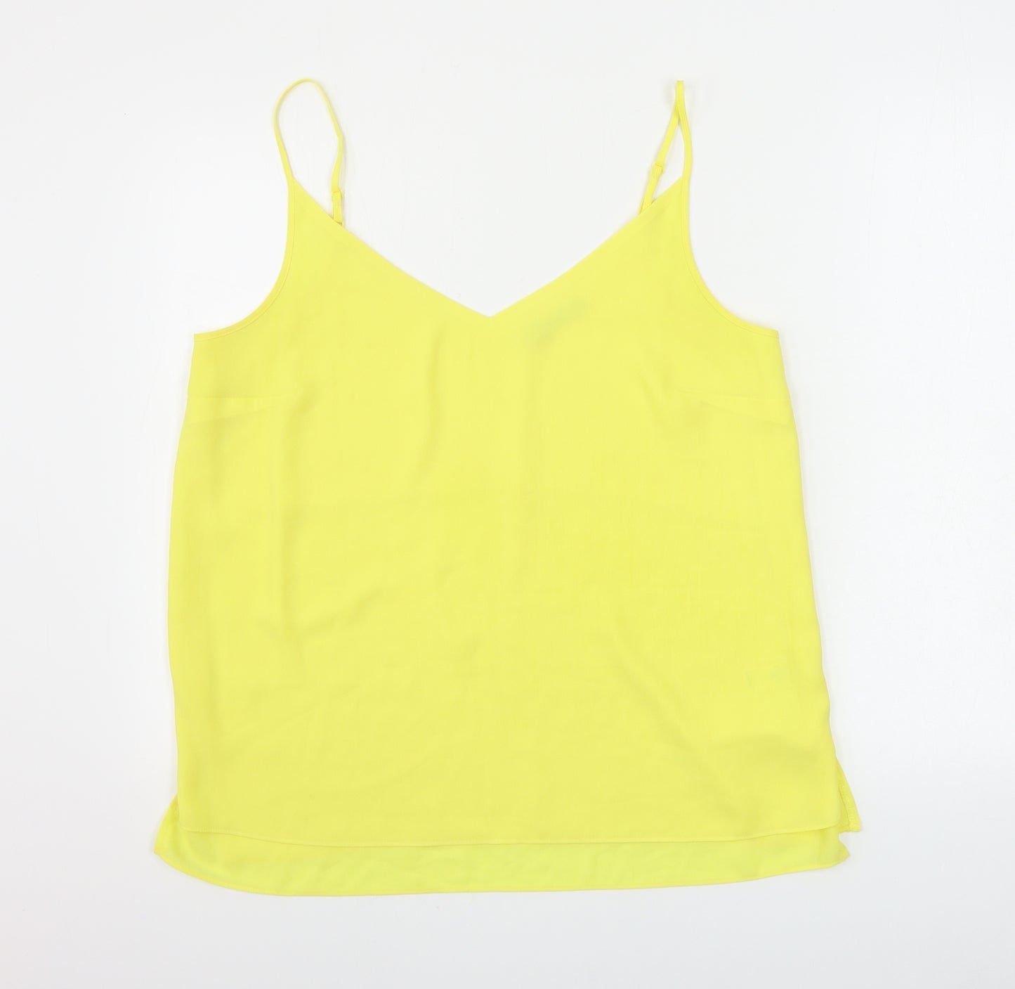 George  Womens Yellow   Basic Blouse Size 14