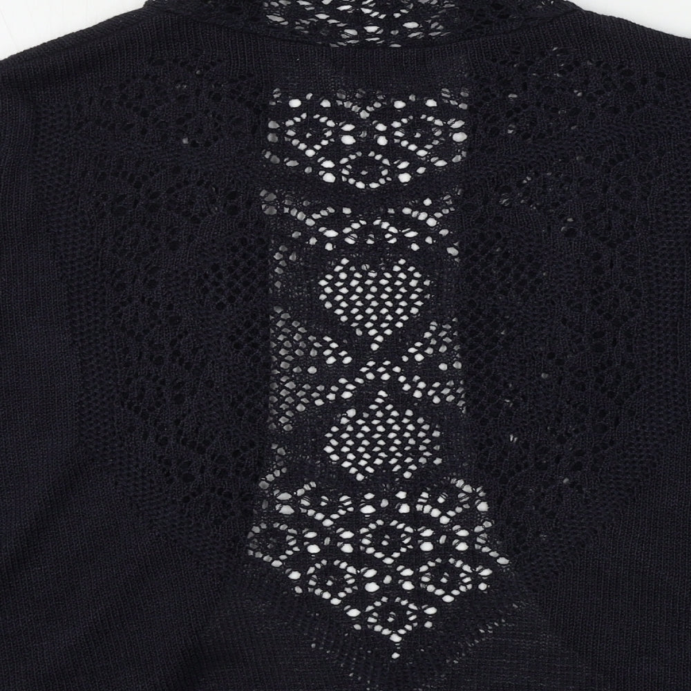 Soon Womens Black   Cardigan Jumper Size 16