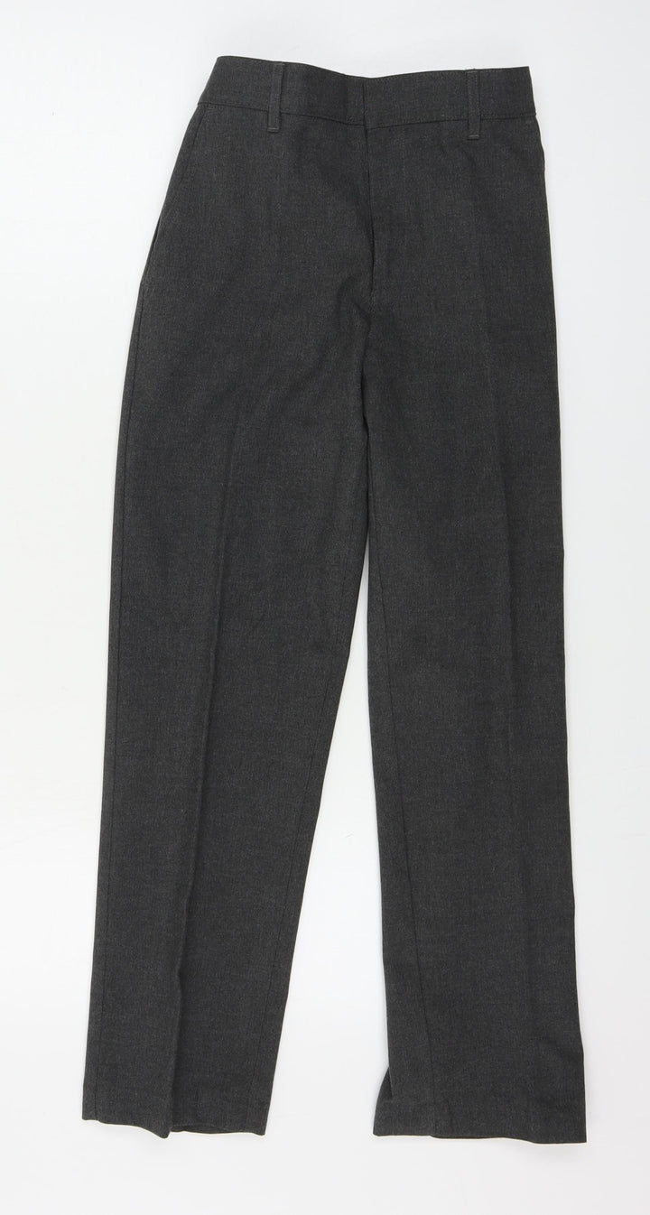Marks and Spencer Boys Grey Chino Trousers Size 11-12 Years