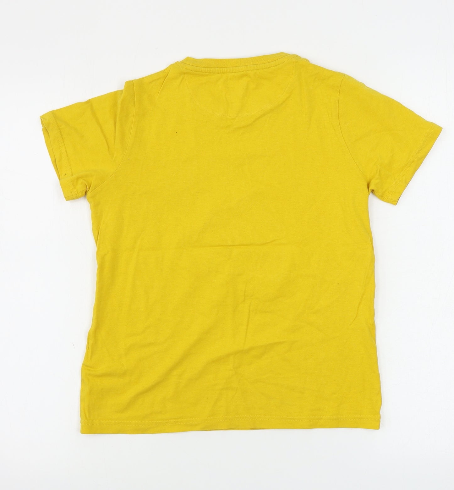 Marks and Spencer  Boys Yellow   Basic T-Shirt Size 10-11 Years