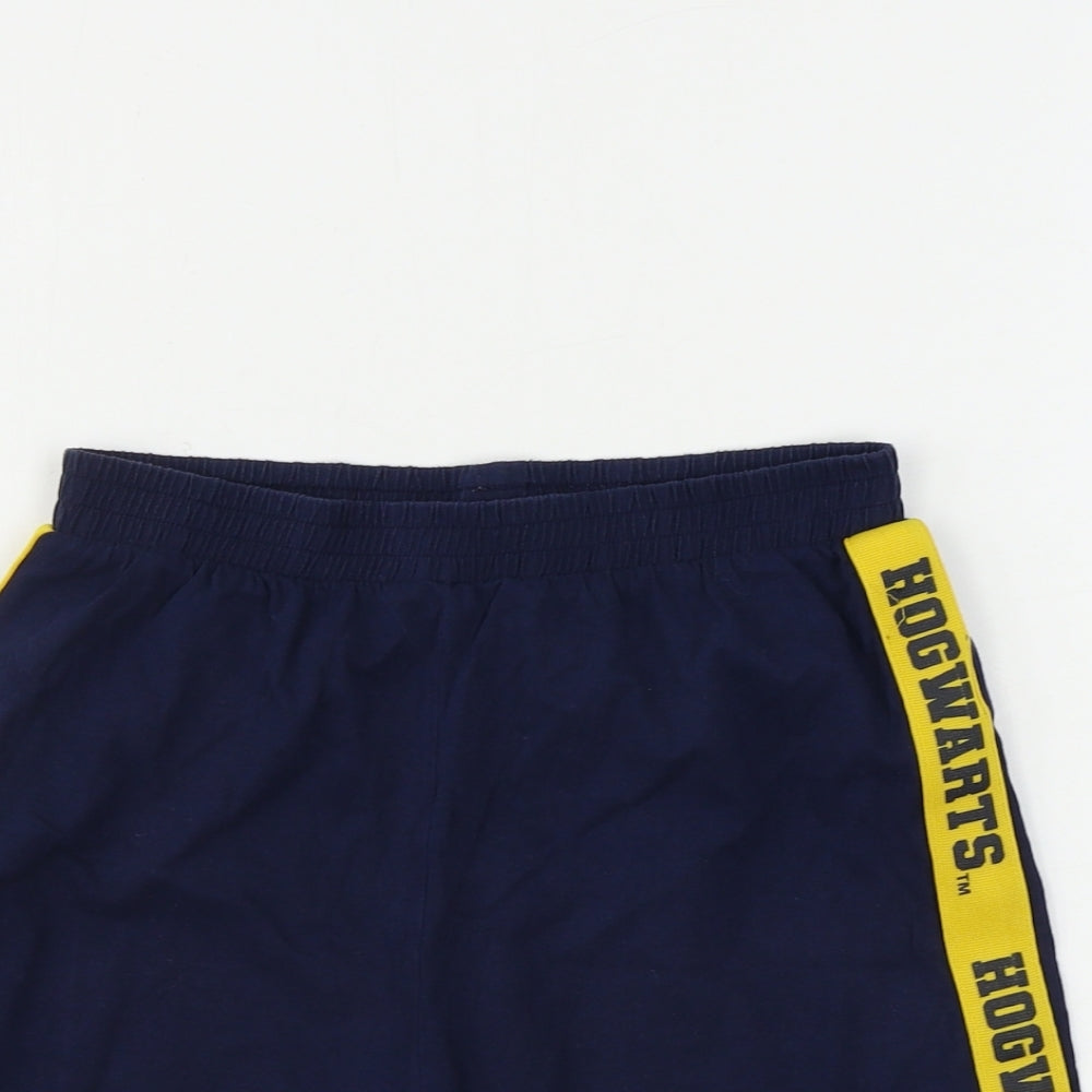 Marks and Spencer  Boys Blue   Sweat Shorts Size 10-11 Years - harry potter