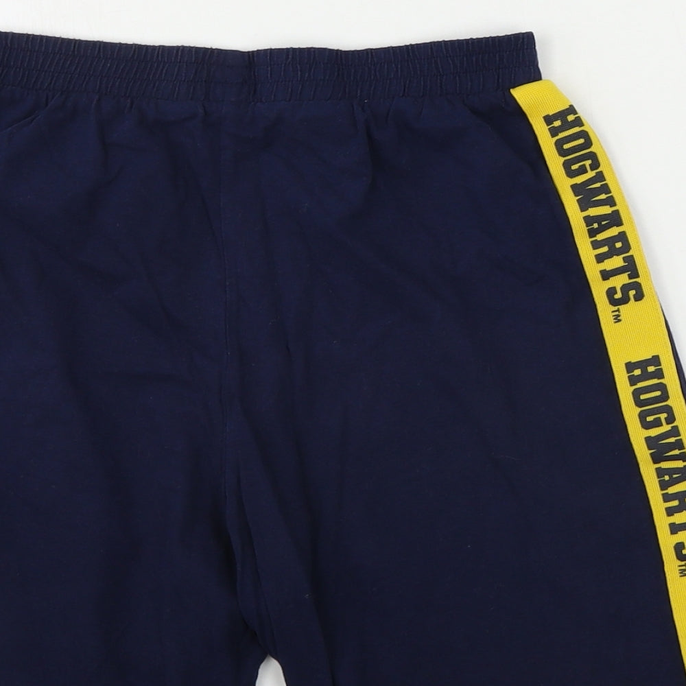 Marks and Spencer  Boys Blue   Sweat Shorts Size 10-11 Years - harry potter