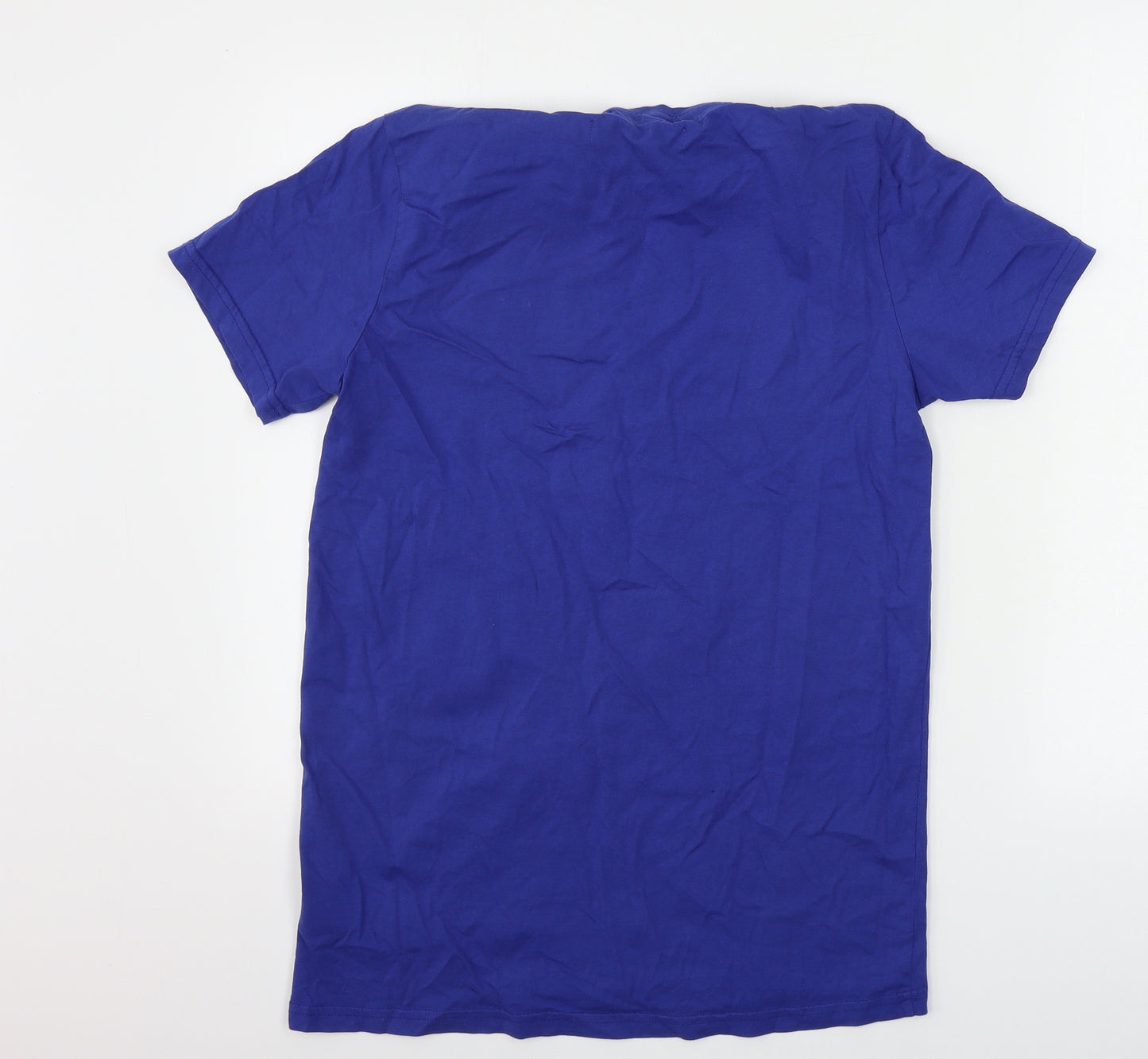 marlin & swordfish  Mens Blue    T-Shirt Size L