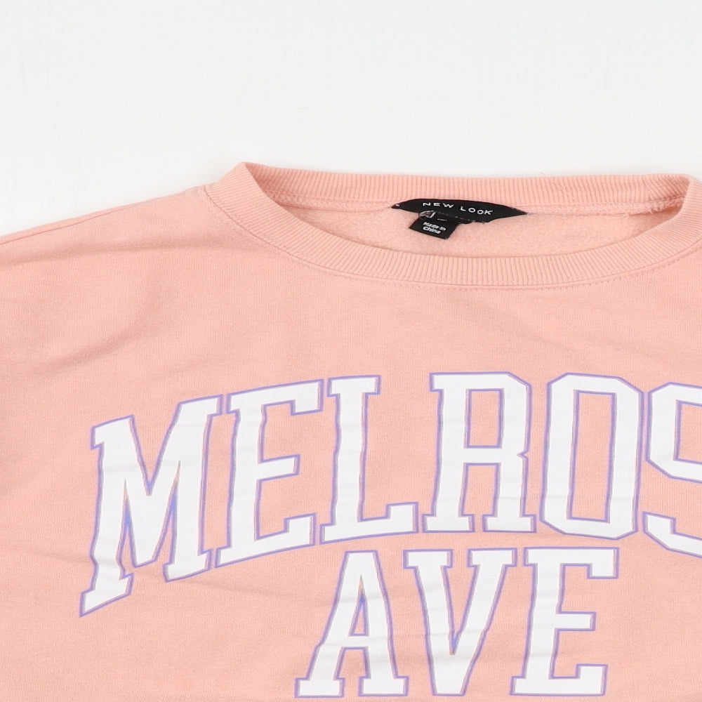 New Look  Womens Pink   Pullover Jumper Size L