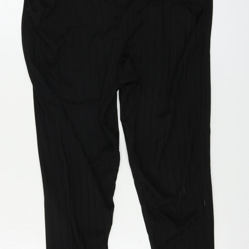 Boohoo  Womens Black   Trousers  Size 16 L24 in