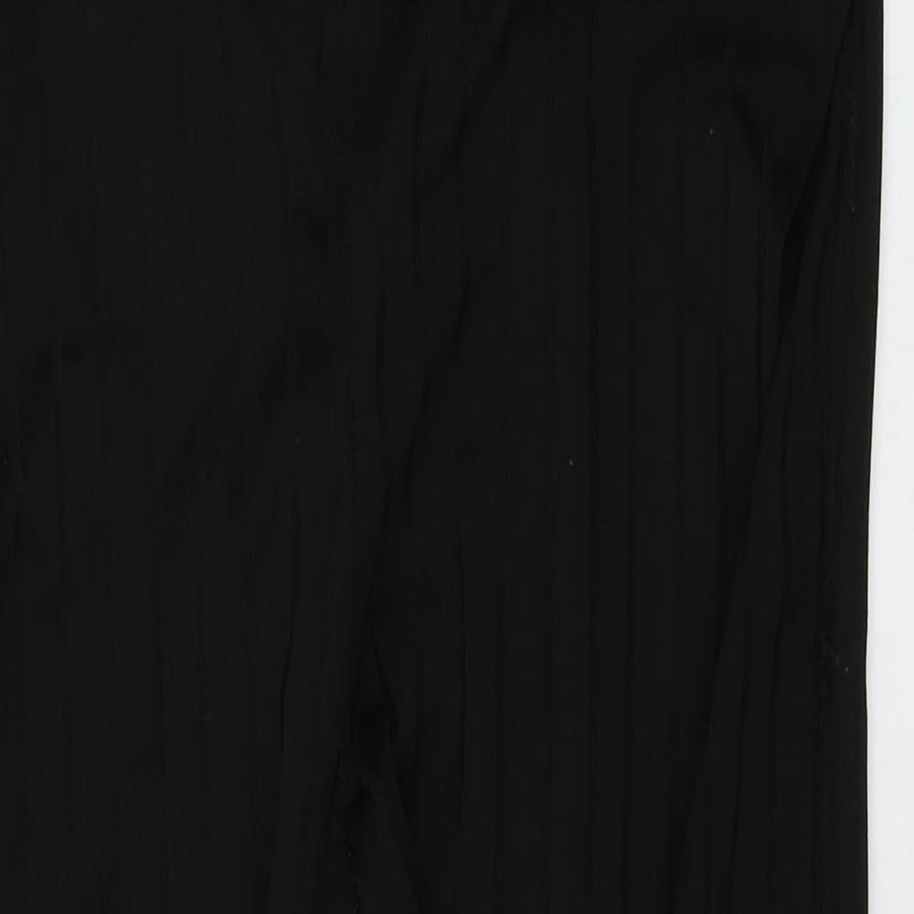 Boohoo  Womens Black   Trousers  Size 16 L24 in