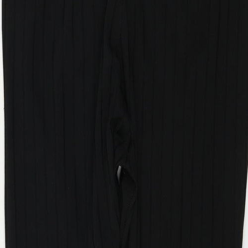 Boohoo  Womens Black   Trousers  Size 16 L24 in
