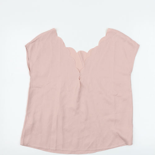 SheIn Womens Pink   Basic Blouse Size XS