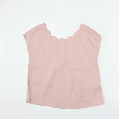 SheIn Womens Pink   Basic Blouse Size XS