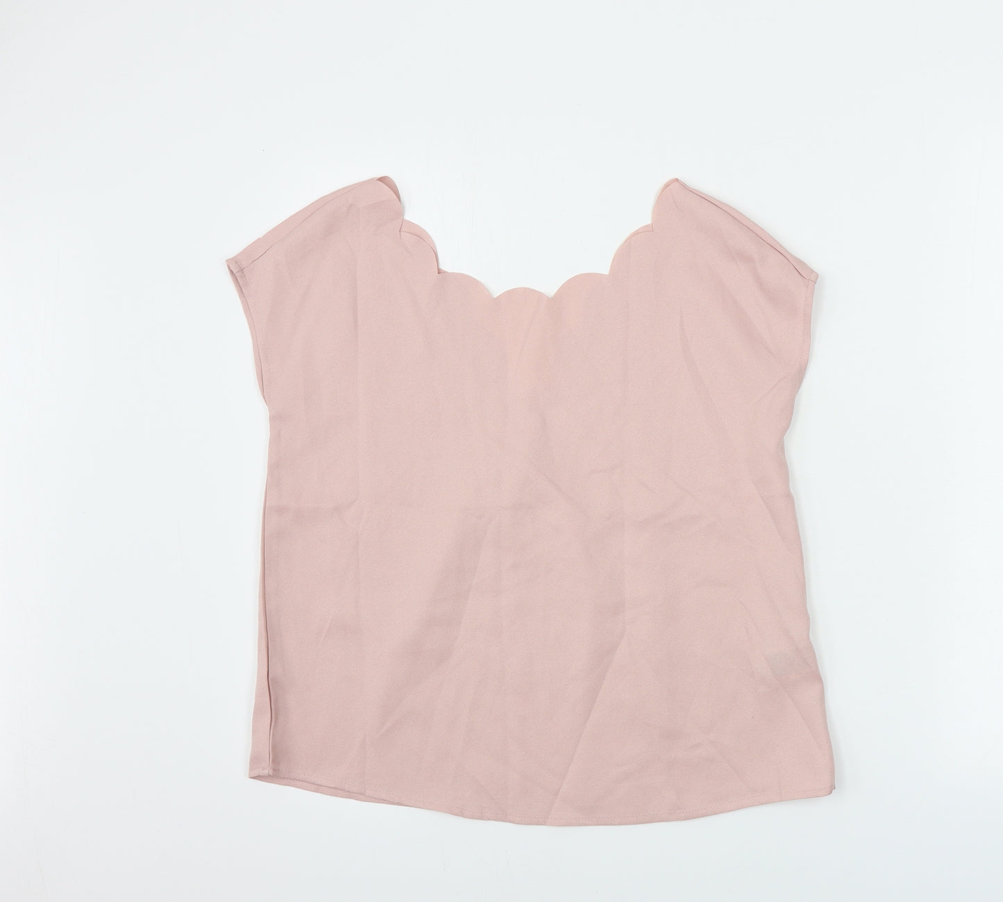 SheIn Womens Pink   Basic Blouse Size XS