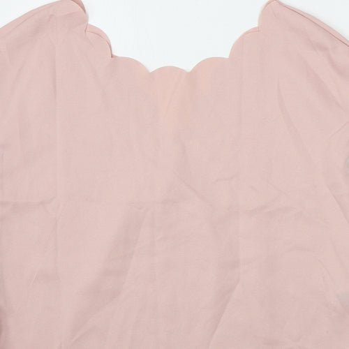 SheIn Womens Pink   Basic Blouse Size XS