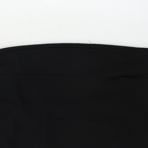 PRETTYLITTLETHING  Womens Black   Bandage Skirt Size 4