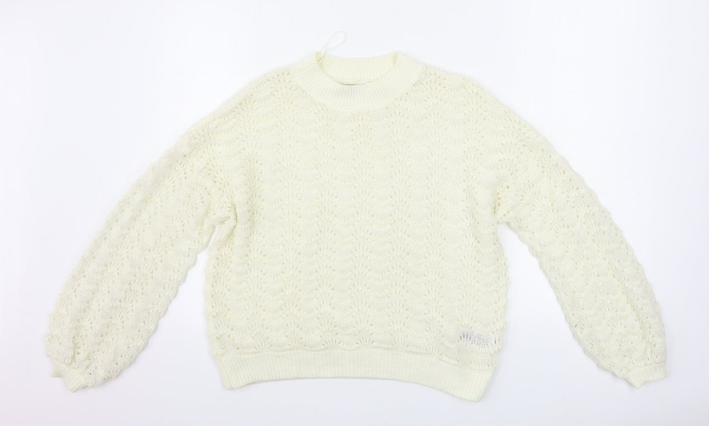 Oliver Bonas  Womens Ivory   Pullover Jumper Size 6