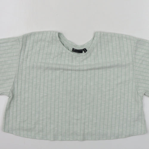 ASOS  Womens Green   Cropped T-Shirt Size 8