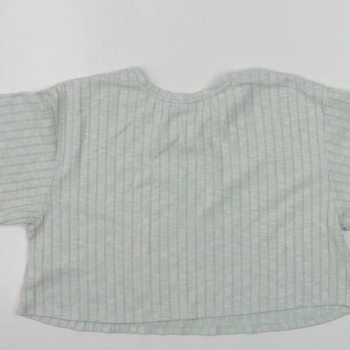 ASOS  Womens Green   Cropped T-Shirt Size 8