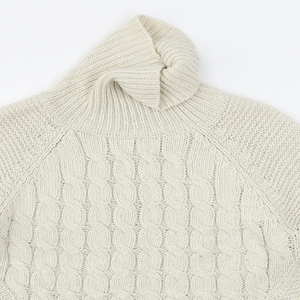Marks and Spencer  Womens Beige   Pullover Jumper Size 8
