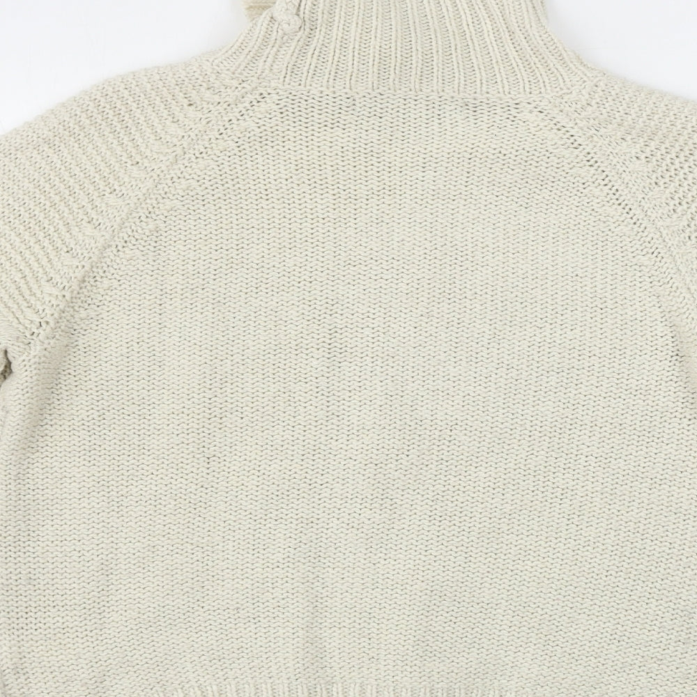 Marks and Spencer  Womens Beige   Pullover Jumper Size 8