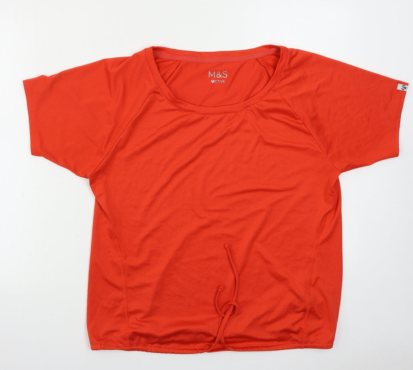 Marks and Spencer  Womens Red   Basic T-Shirt Size 12