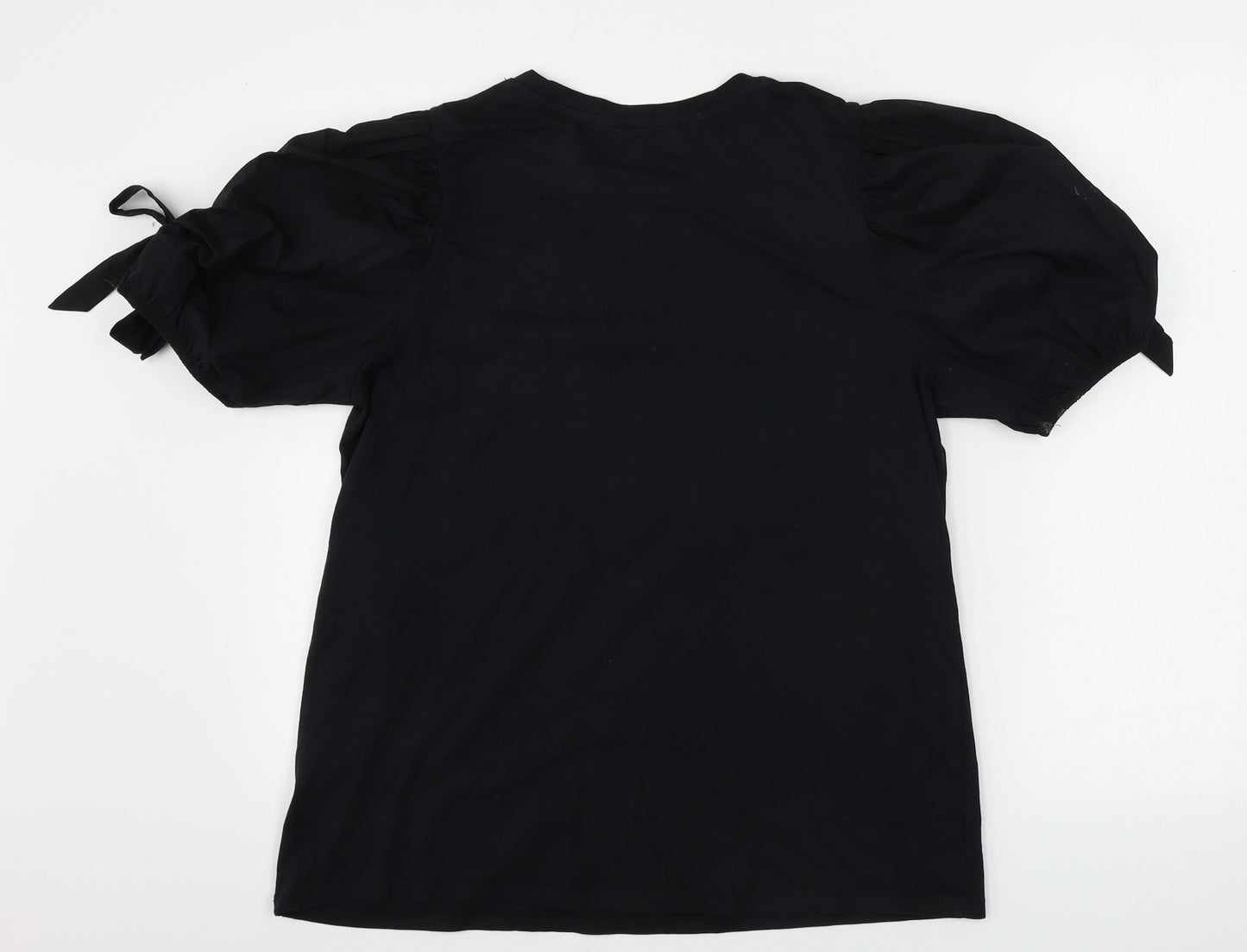 F&F  Womens Black   Basic T-Shirt Size 16