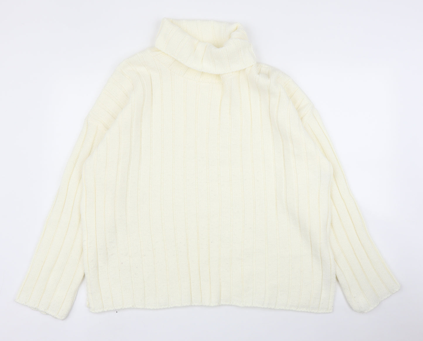 Missguided Womens Ivory   Pullover Jumper Size S