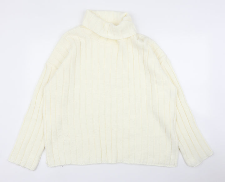 Missguided Womens Ivory   Pullover Jumper Size S