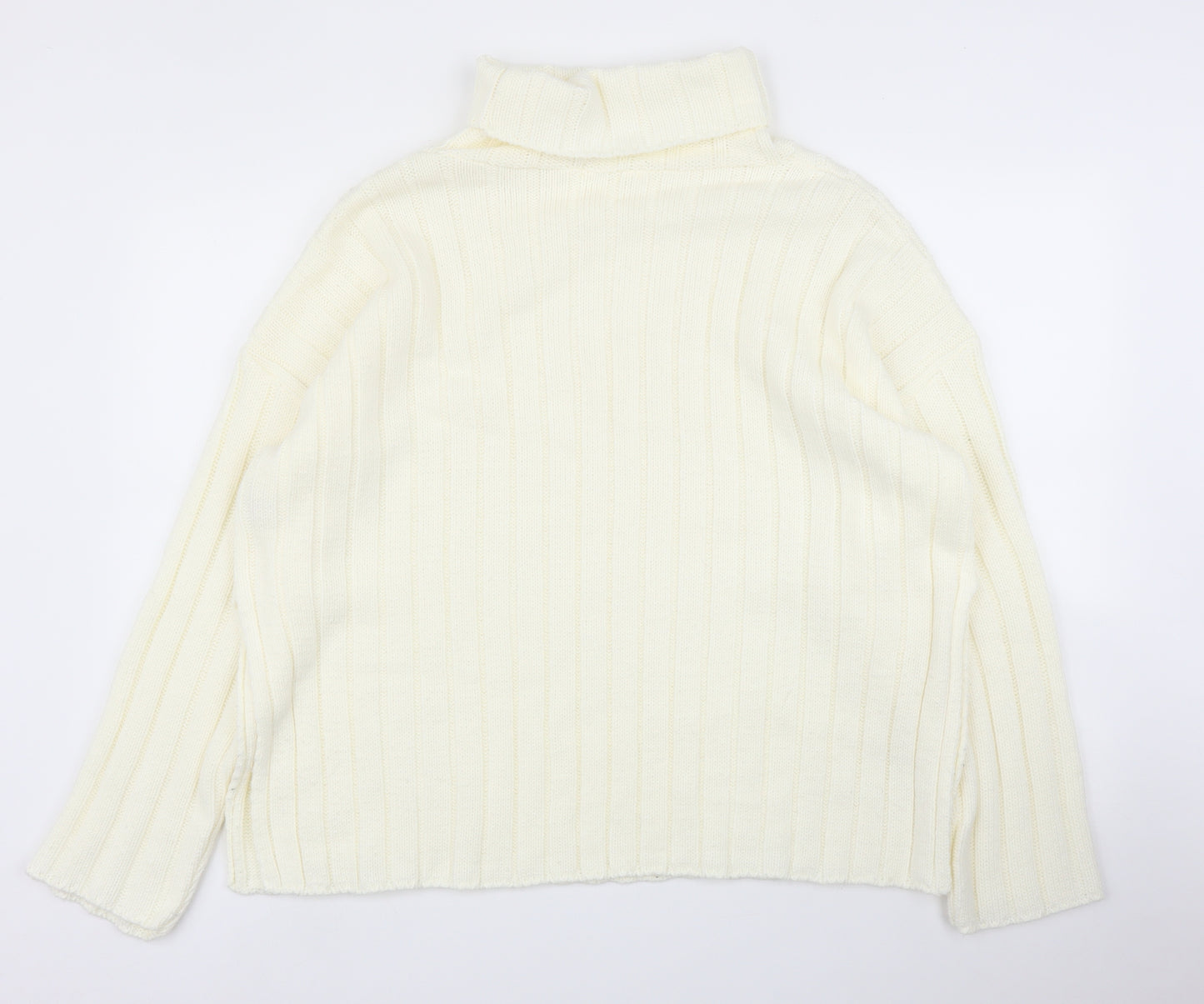 Missguided Womens Ivory   Pullover Jumper Size S