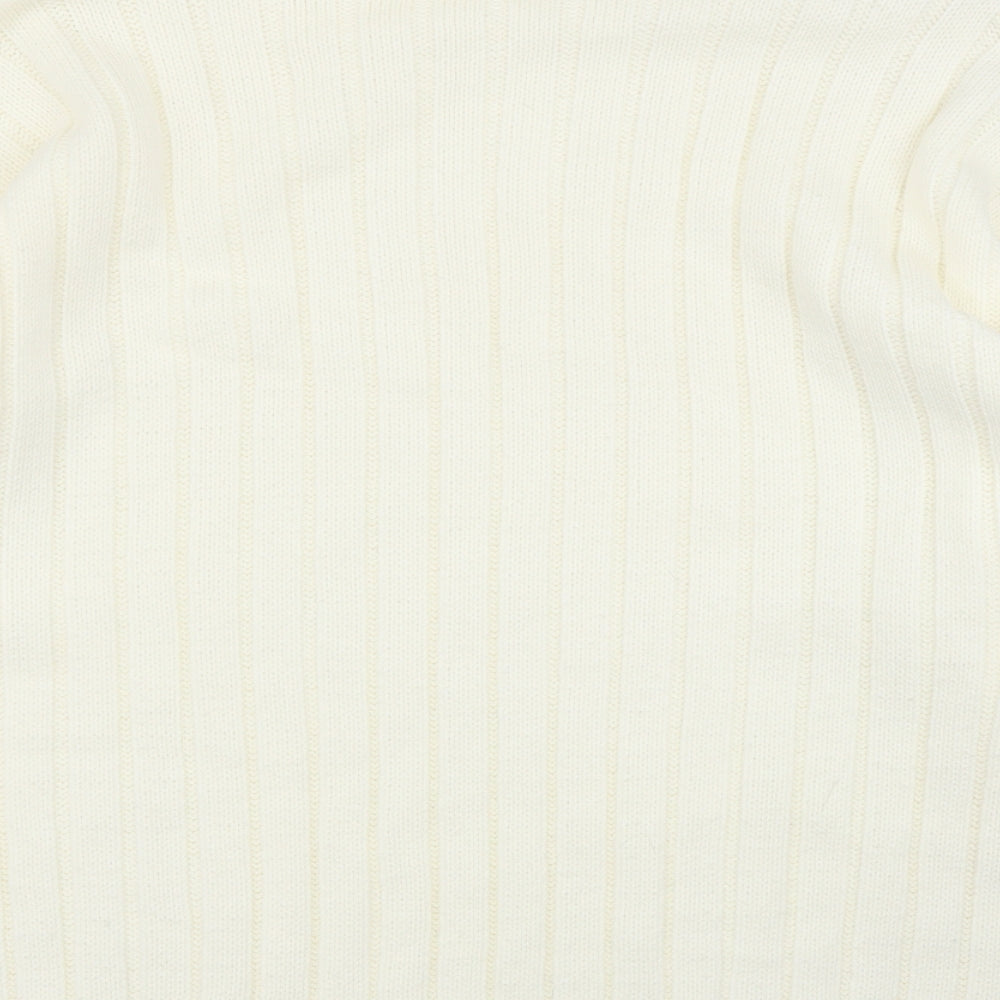 Missguided Womens Ivory   Pullover Jumper Size S